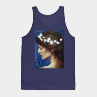 Night - Star of Heaven - Edward Robert Hughes Tank Top